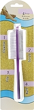 Пилка для стоп, фиолетовая - Zinger — фото N1