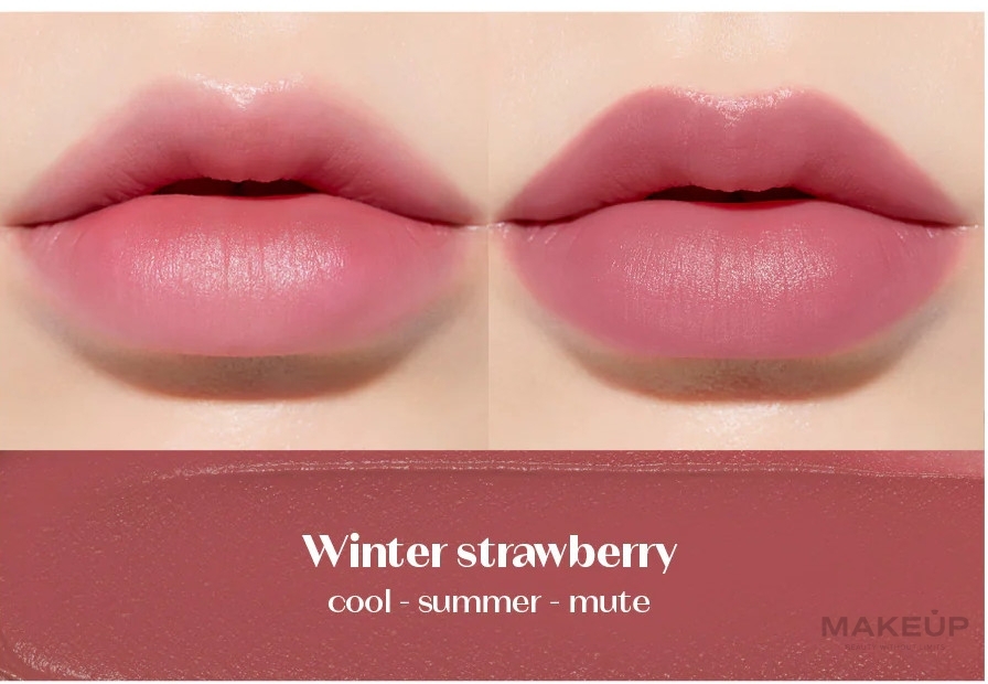 Тинт для губ - Etude x Mafavarchive Fixing Tint Velvet Pink Archive — фото Winter Strawberry