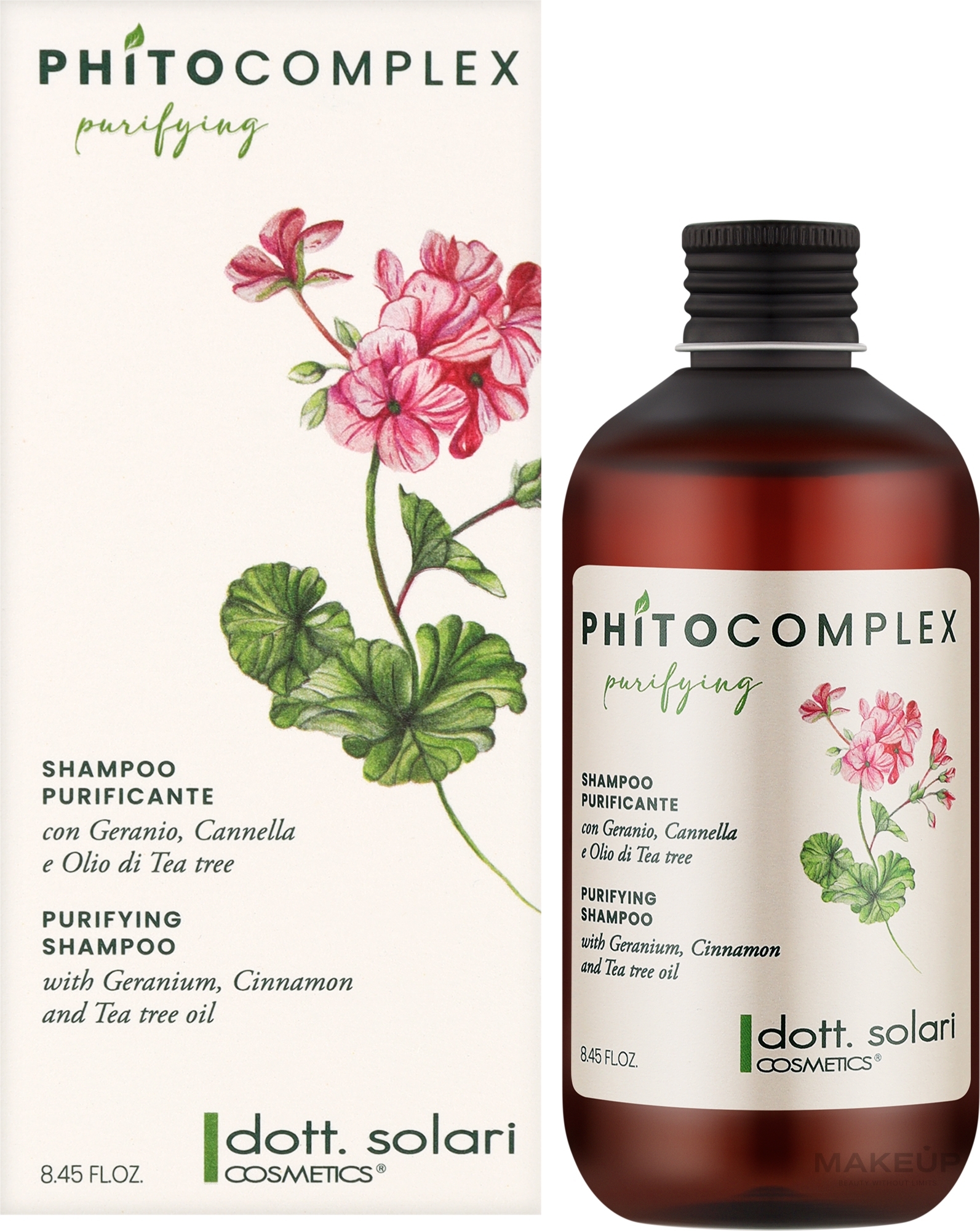 Шампунь для волос - Dott. Solari Phito Complex Purifying Shampoo — фото 250ml