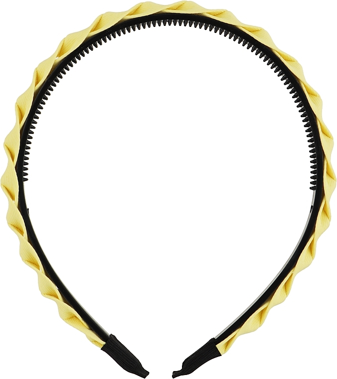 Обруч для волос, Pf-190, желтый - Puffic Fashion — фото N1