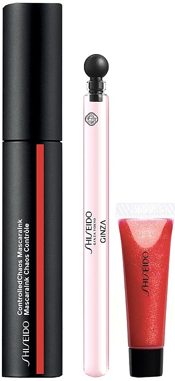Shiseido Ginza - Набір (mascara/11,5ml + edp/mini/4ml + lipgloss/mini/2ml) — фото N2