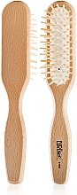 Парфумерія, косметика Масажна щітка для волосся, 01920, дерев'яна - Eurostil Oval Brush