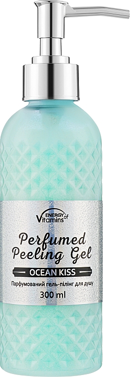 Парфюмированный гель-пилинг для душа - Energy of Vitamins Perfumed Peeling Gel Ocean Kiss — фото N2