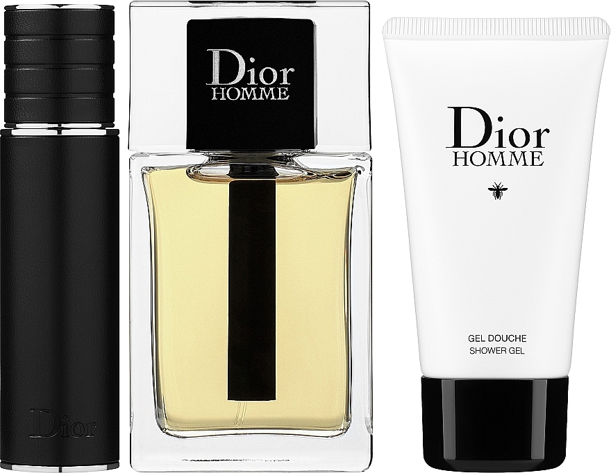 Dior Homme - Набор (edt/100ml + edt/mini/10ml + sh/gel/50ml)  — фото N2