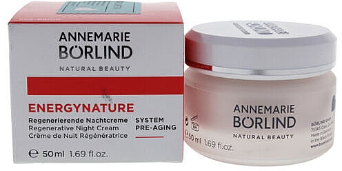 Регенерувальний нічний крем - Annemarie Borlind Energynature System Pre-Aging Regenerative Night Cream — фото N2