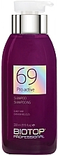 Шампунь для виткого волосся - Biotop 69 Pro Active Shampoo — фото N2