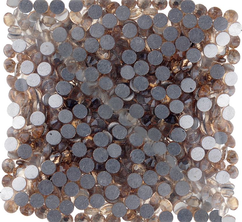 Декоративні кристали для нігтів Cryctal Golden Shadow, розмір SS 08, 500 шт. - Kodi Professional — фото N1