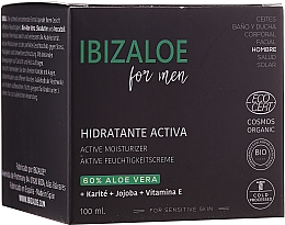 Парфумерія, косметика Крем для обличчя - Ibizaloe Active Moisturizer