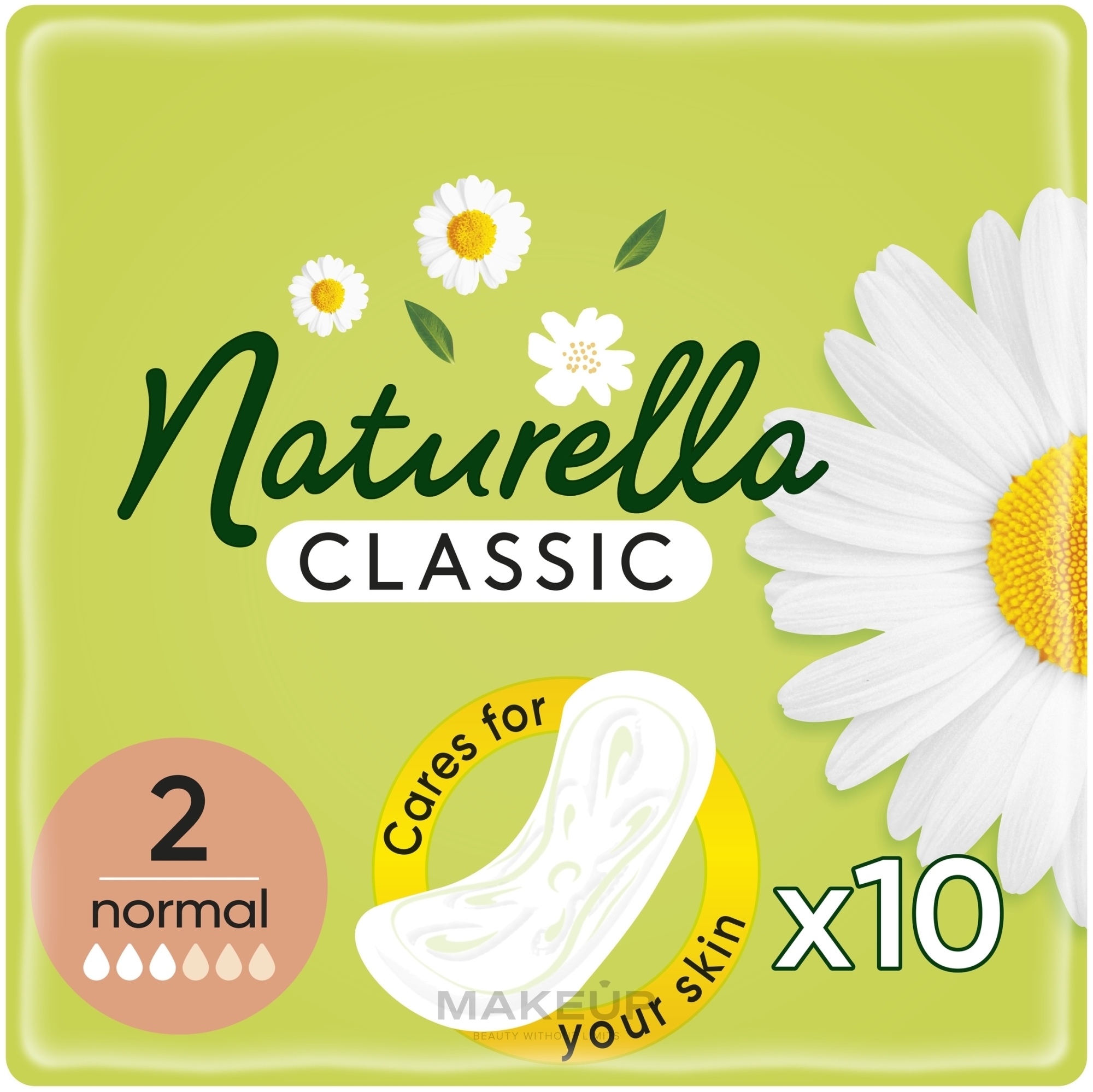 Гігієнічні прокладки з крильцями, 10 шт. - Naturella Classic Normal — фото 10шт