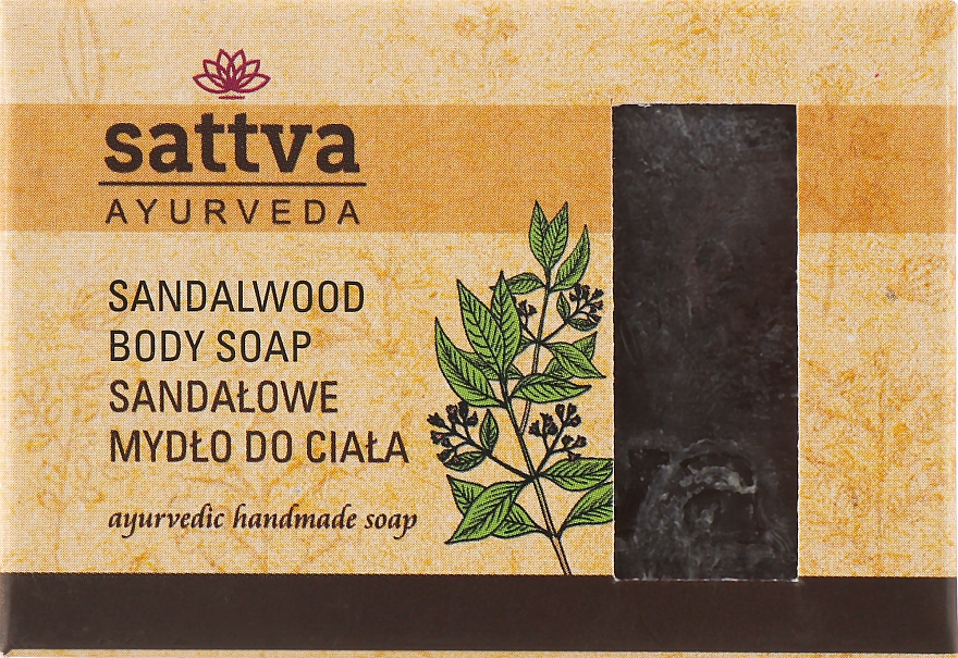 Мыло - Sattva Hand Made Soap Sandalwood