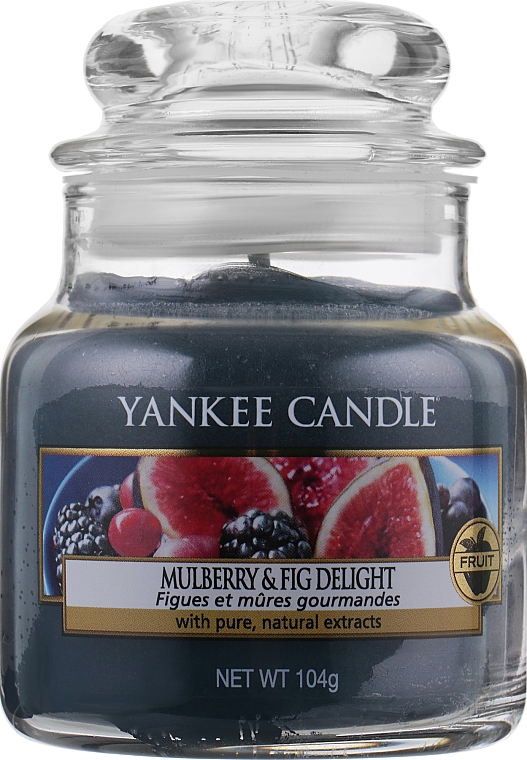Ароматическая свеча "Инжир и ежевика" - Yankee Candle Mulberry and Fig Delight — фото N3
