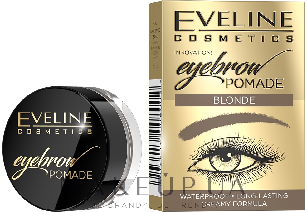 Помада для брів - Eveline Cosmetics Eyebrow Pomade — фото Blonde