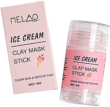 Маска-стік для обличчя Ice Cream - Melao Ice Cream Clay Mask Stick — фото N2