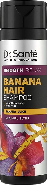 Шампунь для волос - Dr. Sante Banana Hair Smooth Relax Shampoo