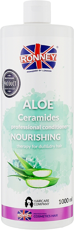 Кондиционер для сухих волос - Ronney Professional Nourshing Aloe Ceramides — фото N2