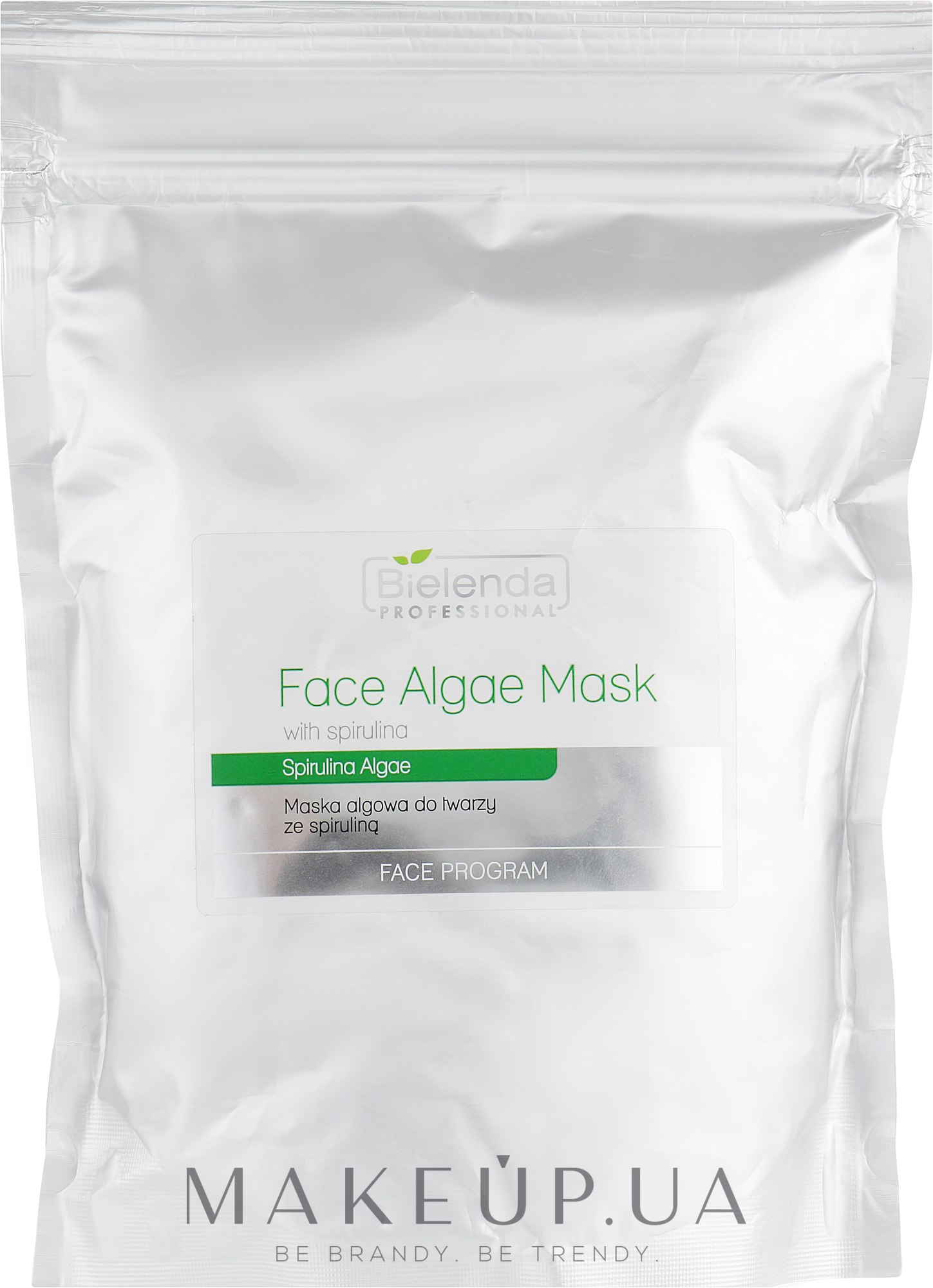 Альгінатна маска для обличчя, зі спіруліною - Bielenda Professional Algae Spirulina Face Mask (запасний блок) — фото 190g