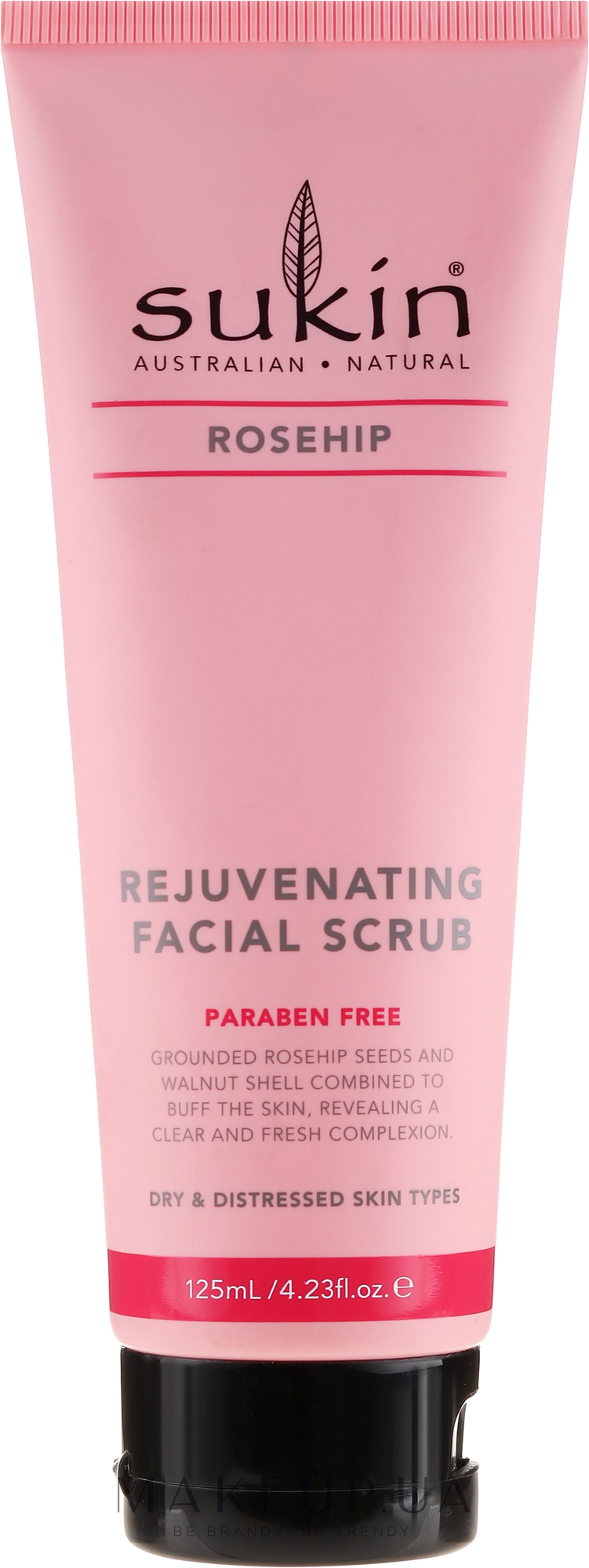 Скраб для обличчя - Sukin Rejuvenating Facial Scrub — фото 125ml