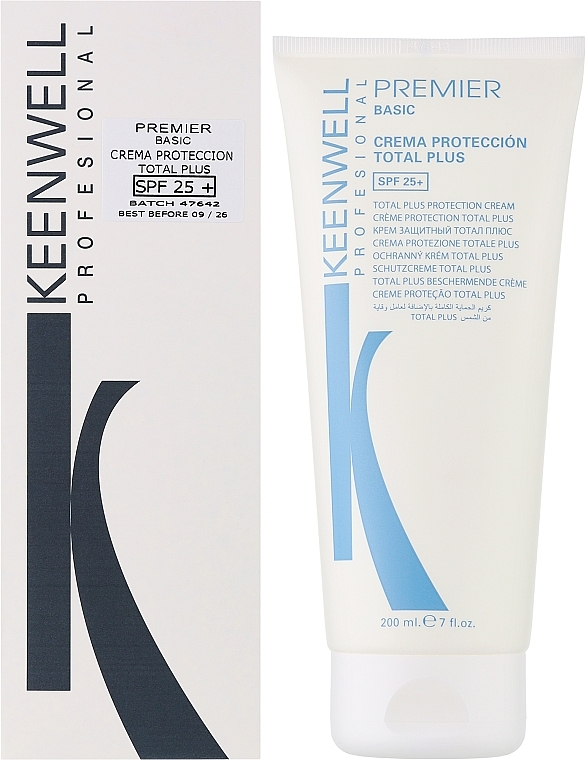 УЦІНКА Сонцезахисний крем - Keenwell Premier Basic Total Plus Protection SPF25+ * — фото N2