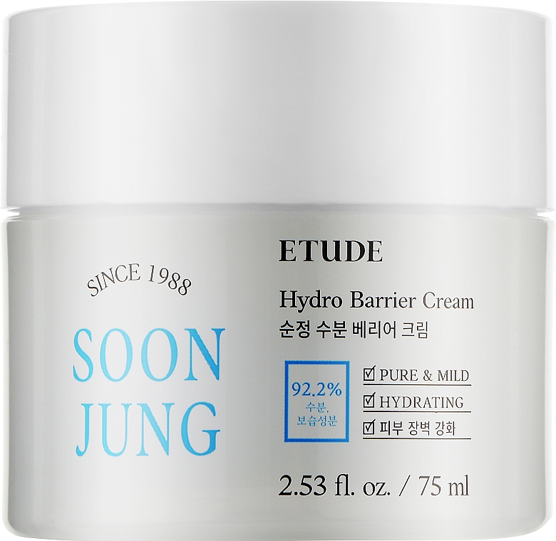 Защитный крем для лица - Etude Soon Jung Hydro Barrier Cream