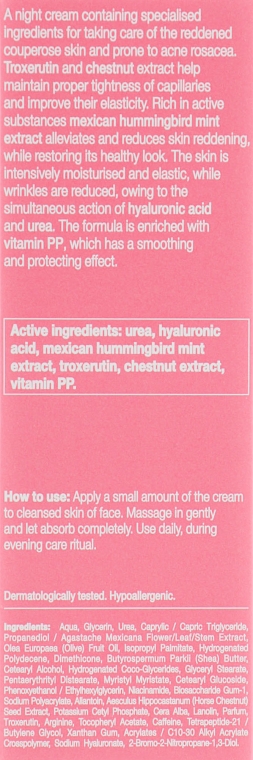 Нічний крем-маска проти зморшок - Eva Dermo Red Off Night Cream — фото N3