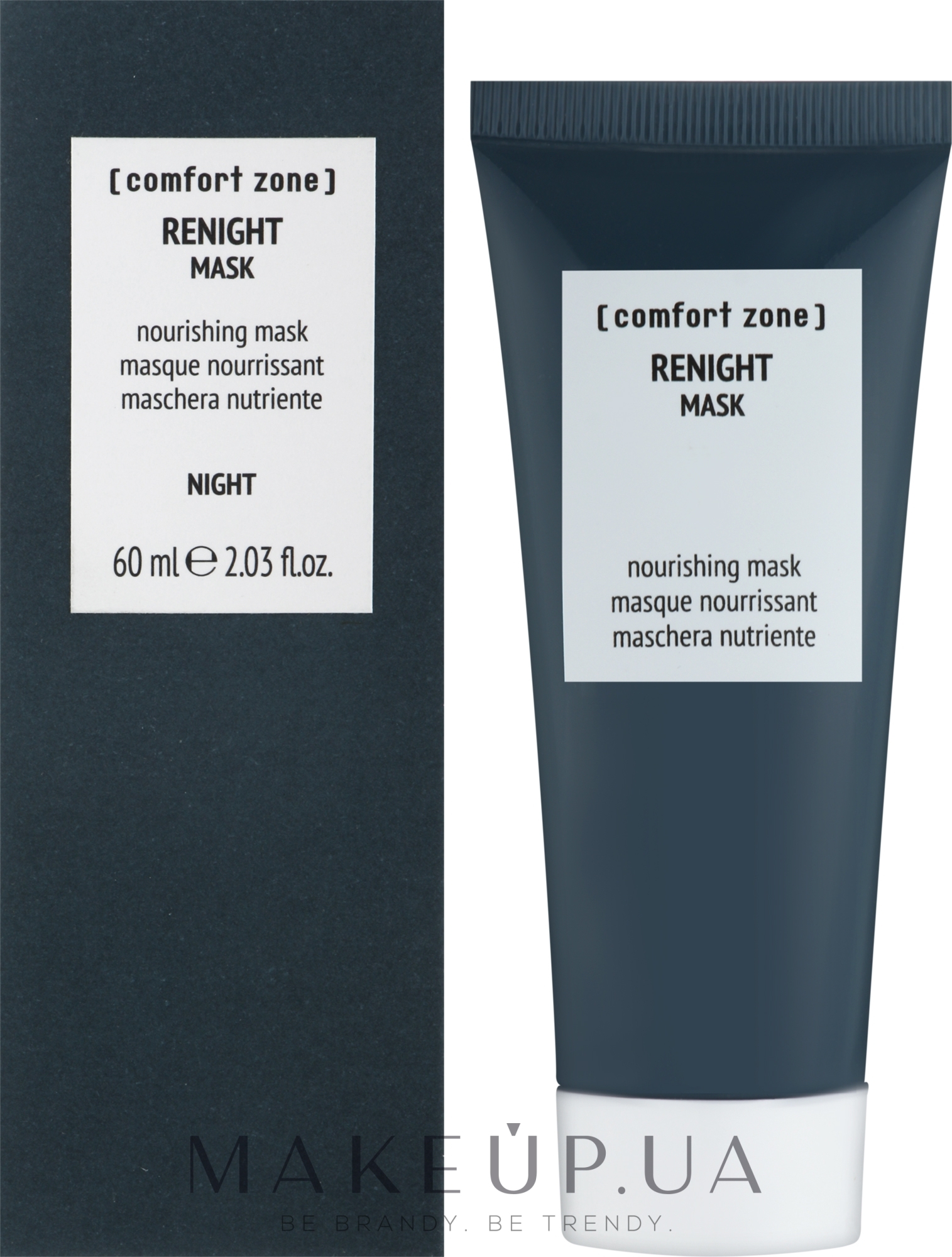 Ночная питательная витаминная маска - Comfort Zone Renight Mask — фото 60ml