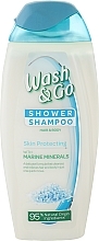 УЦЕНКА Шампунь-гель для душа 2в1 "Protecting" - Wash&Go Shower Shampoo * — фото N1