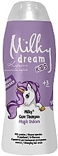 Шампунь-догляд для неслухняного волосся "Чарівна Єдиноріжка" - Milky Dream Kids — фото N1