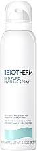 Дезодорант-спрей - Biotherm Deo Pure Invisible Spray Anti-Transpirant 48H — фото N1