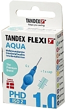 Духи, Парфюмерия, косметика Межзубные ершики, 1.0 mm, аквамарин - Tandex Flexi Extra Fine Aqua