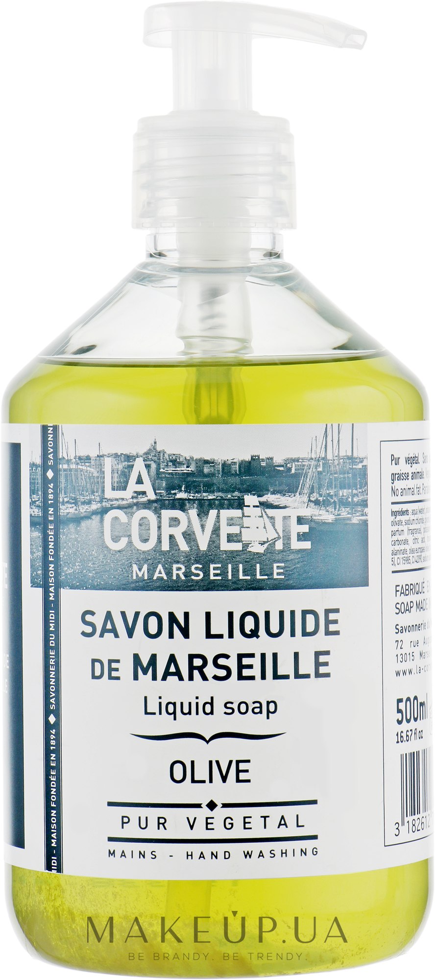 Жидкое мыло "Olive" - La Corvette Liquid Soap — фото 500ml