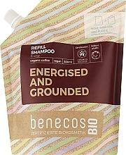 Шампунь для волос - Benecos Energy Organic Coffee Shampoo (дой-пак) — фото N2