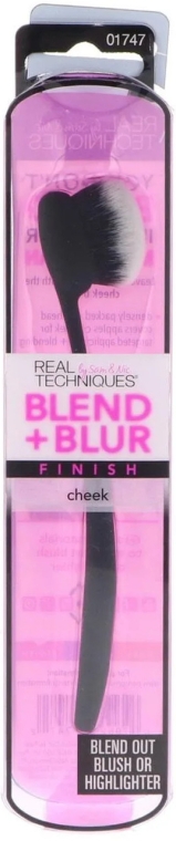 Пензель для рум'ян і хайлайтера - Real Techniques by Samantha Chapman Blend + Blur Cheek Brush — фото N2