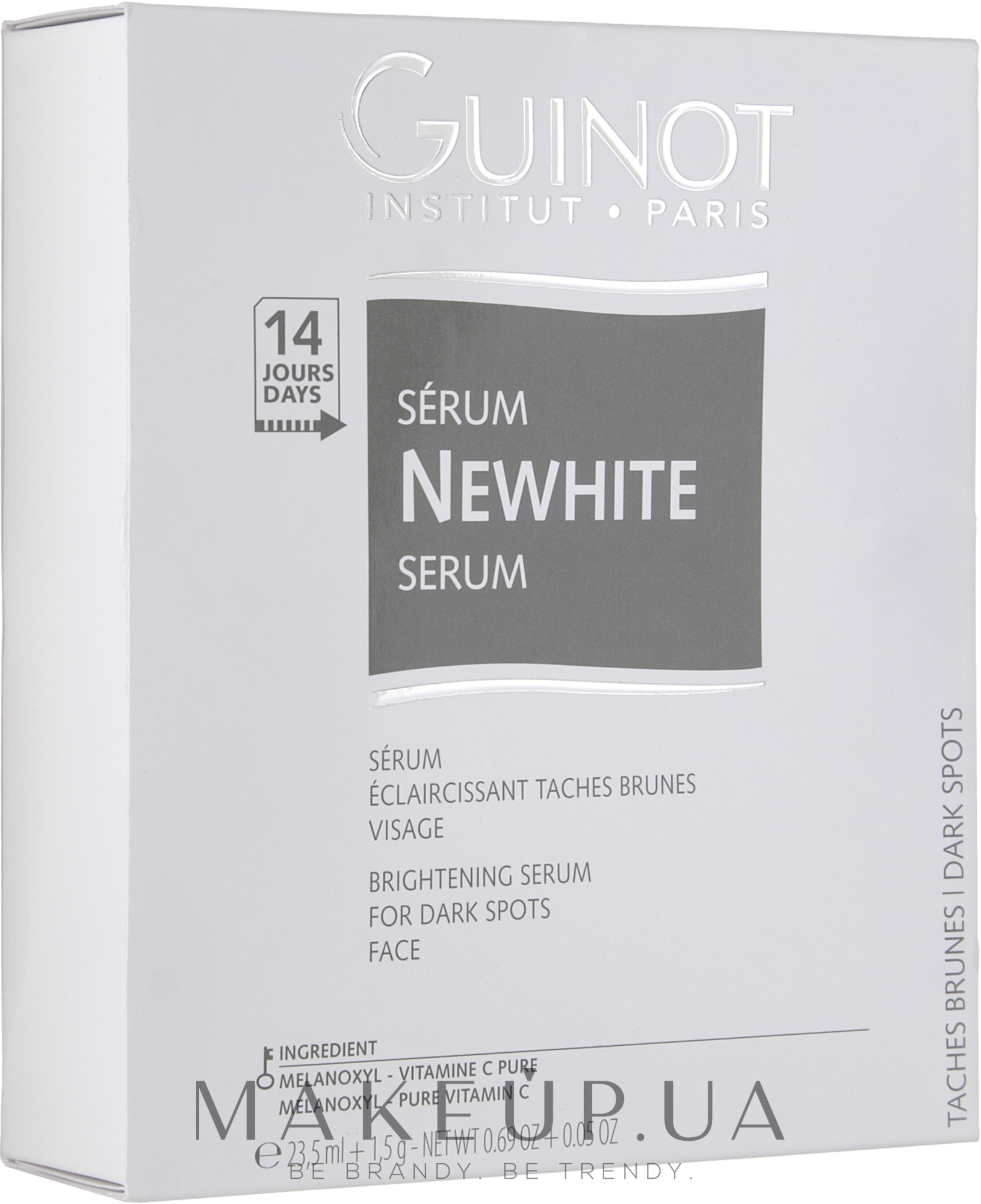 Интенсивный осветляющий серум - Guinot Newhite Vitamin C Brightening Serum — фото 25ml