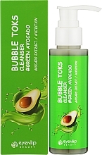 Пінка киснева для вмивання - Eyenlip Ceramide Green Toks Bubble Cleanser — фото N2