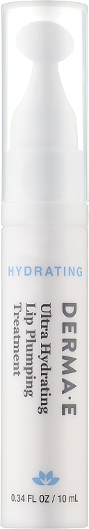 Ультраувлажняющее средство для увеличения объема губ - Derma E Hydrating Ultra Hydrating Lip Plumping Treatment