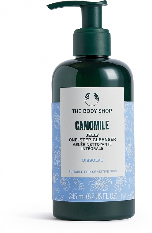 Желе-демакіяж для обличчя і очей "Ромашка" - The Body Shop Camomile Jelly One-Step Cleanser — фото N2