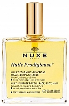 Набір - Nuxe Huile Prodigieuse + Hair Prodigieux (oil/50ml + shm/30ml) — фото N2