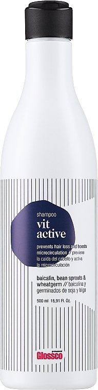 Шампунь проти випадіння волосся - Glossco Treatment Vit Active Shampoo