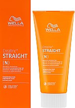 Крем для выпрямления нормальных и непослушных волос - Wella Professionals Creatine+ Straight N — фото N1