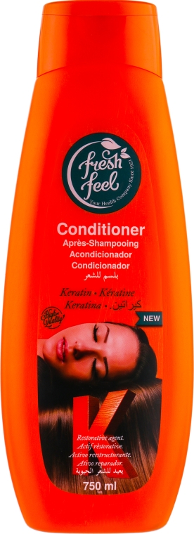 Кондиціонер для волосся "Кератин" - Fresh Feel Keratin Conditioner — фото N1