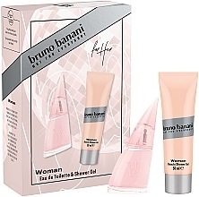 Парфумерія, косметика Bruno Banani Woman - Набір (edt/30ml + sh/gel/50ml)