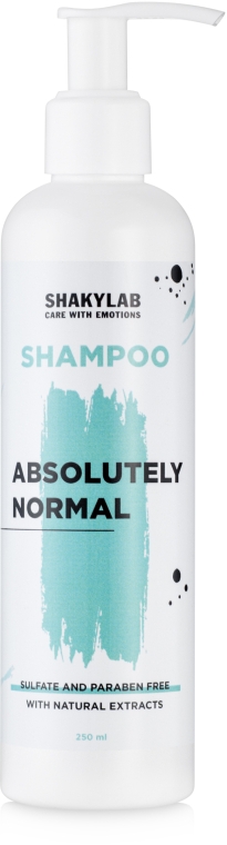 Шампунь безсульфатний для нормального волосся "Absolutely Normal" - SHAKYLAB Sulfate-Free Shampoo — фото N2
