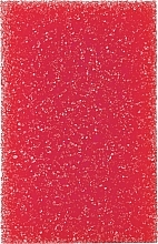 Парфумерія, косметика Губка для тіла масажна, червона - Sanel Vital Prostokat