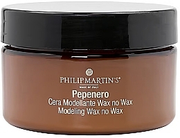 Воск для укладки волос - Philip Martin's Pepenero Modeling Wax No Wax — фото N1