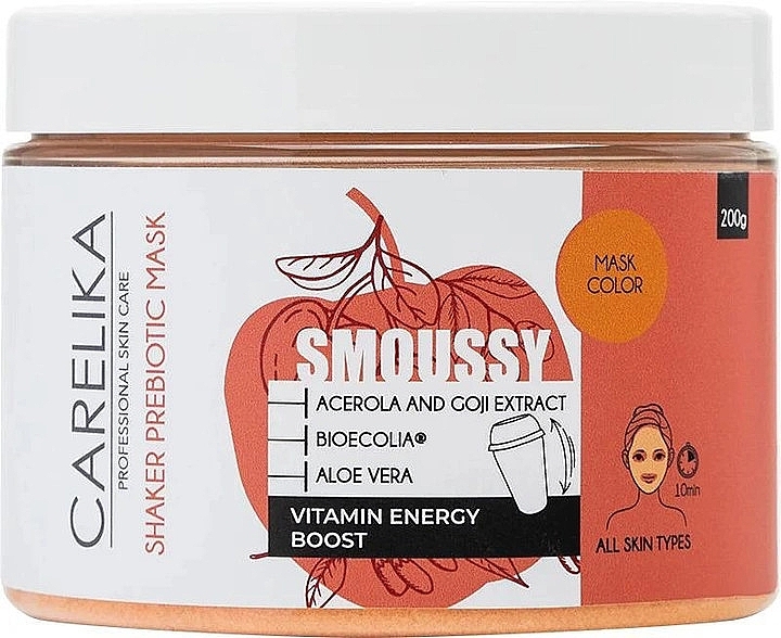 Маска-шейкер для лица - Carelika Smoussy Shaker Prebiotic Mask  — фото N1