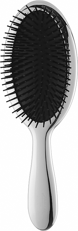 Расческа для волос 22x7 см, хром - Janeke Chromium Hair Brush — фото N1