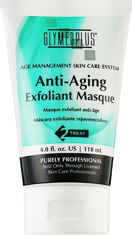 Омолоджувальна маска-скраб з кислотами - GlyMed Plus Anti-Aging Exfoliant Masque — фото N2