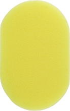 Губка банна масажна "Класік", жовта - Добра господарочка — фото N1