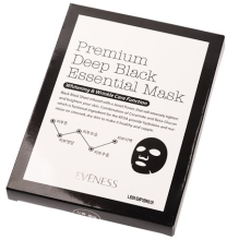 Парфумерія, косметика Тканинна антивікова маска - Lioele Eveness Premium Deep Black Essential Mask