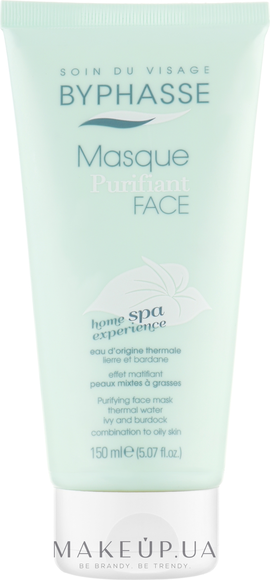 Маска для обличчя для комбінованої шкіри "SPA-догляд на дому" - Byphasse Home Spa Experience Purifying Face Mask Combination To Oily Skin — фото 150ml